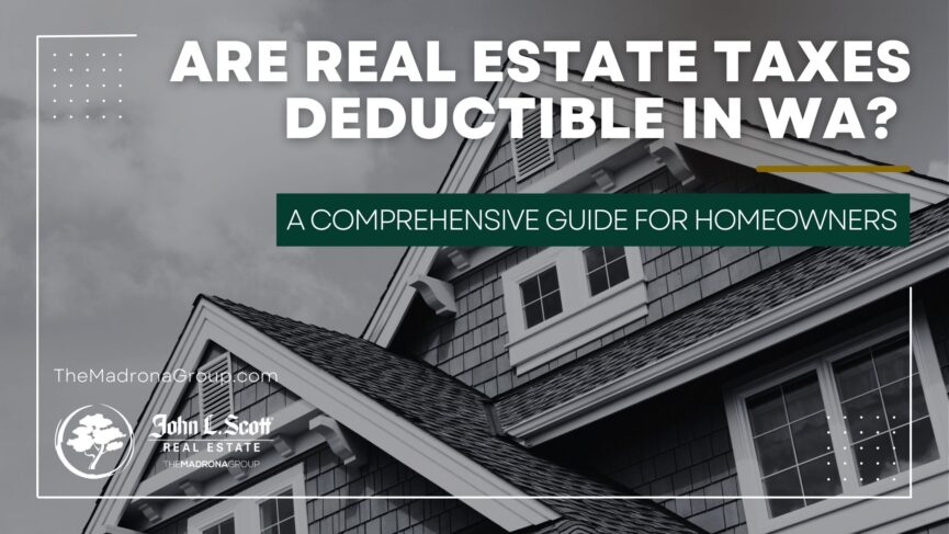 are real estate taxes deductible in wa