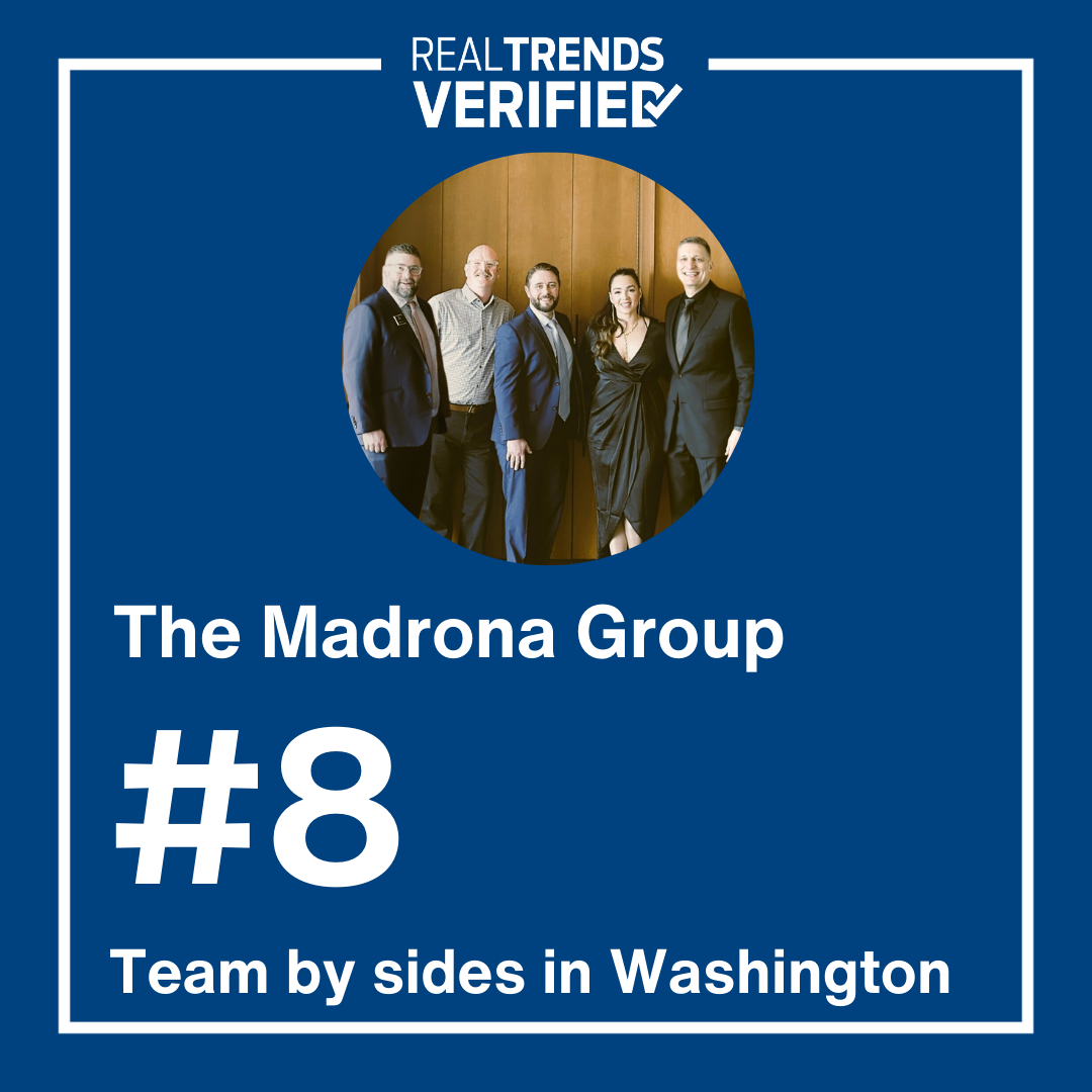 Real Trends Verified #8 Team in WA