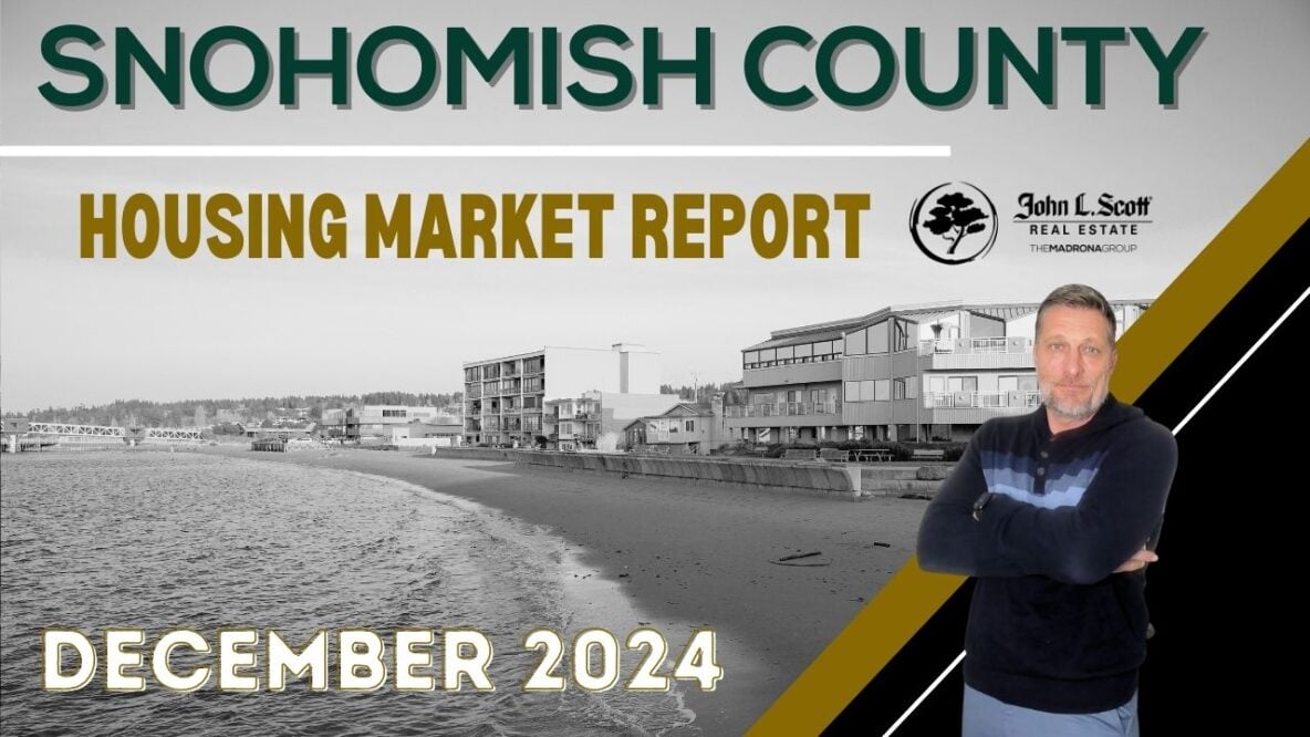 Snohomish county housing market report for december 2024